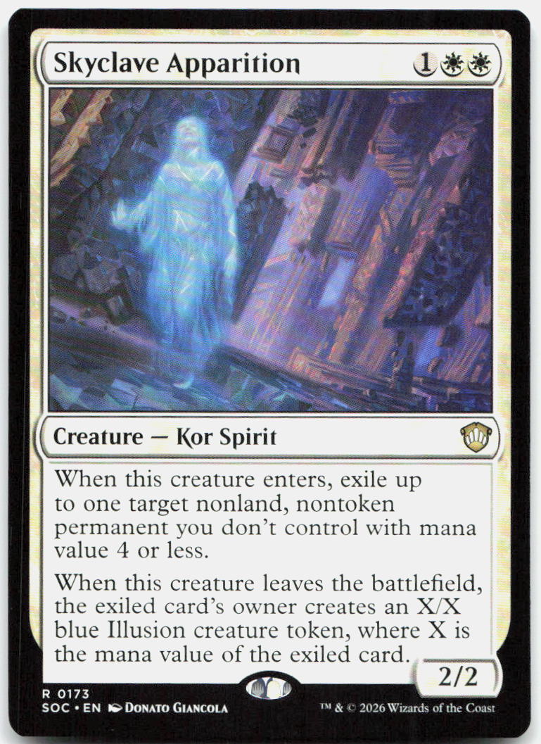 Skyclave Apparition NM R Commander: Secrets of Strixhaven 173