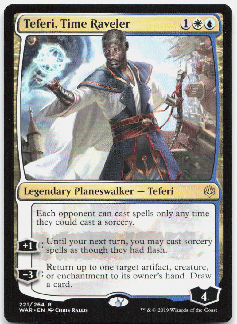 Teferi, Time Raveler NM R War of the Spark 221