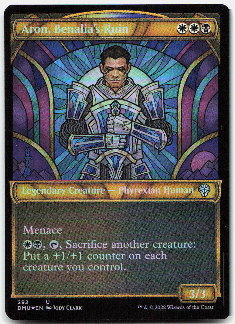 Aron, Benalia's Ruin (Showcase) NM Foil U Dominaria United 292