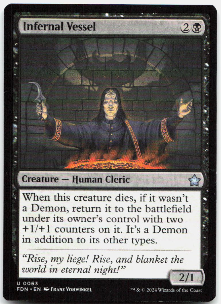 Infernal Vessel NM U Foundations 63
