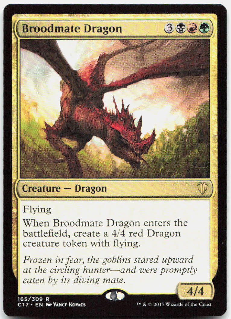 Broodmate Dragon NM R Commander 2017 165