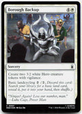 Borough Backup NM Foil C Marvel Super Heroes 7