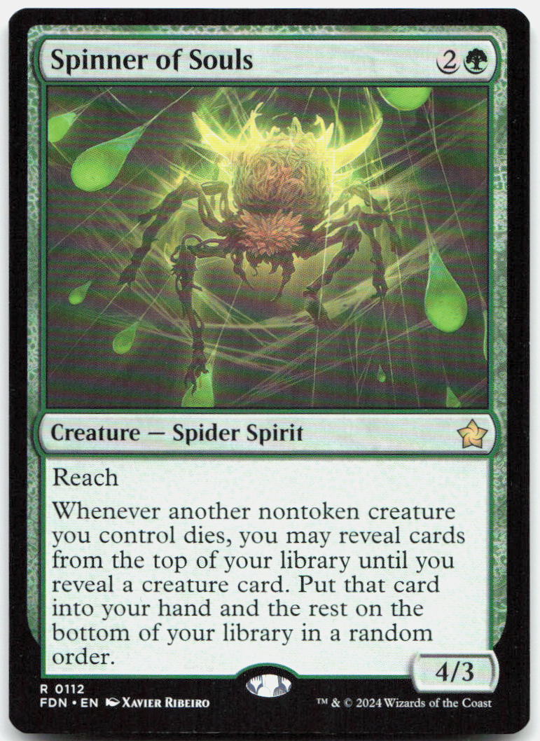 Spinner of Souls NM R Foundations 112