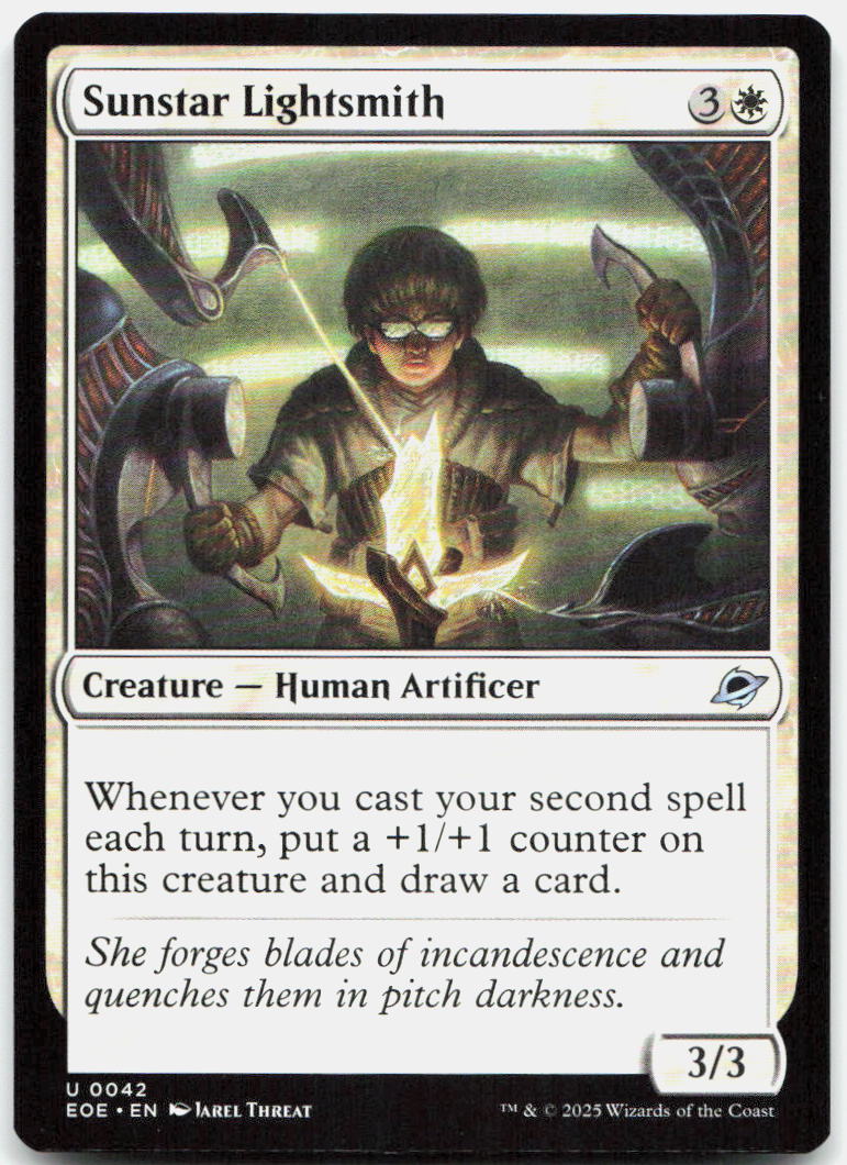Sunstar Lightsmith NM U Edge of Eternities 42