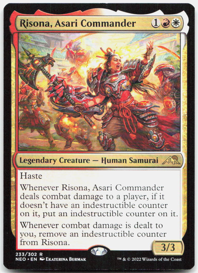 Risona, Asari Commander NM R Kamigawa: Neon Dynasty 233