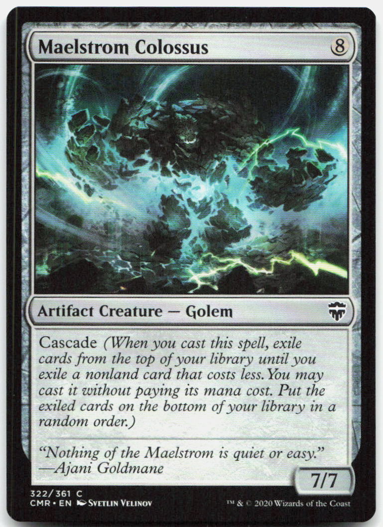 Maelstrom Colossus NM C Commander Legends 322