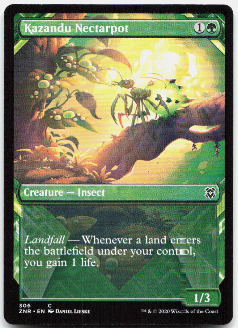 Kazandu Nectarpot (Showcase) NM C Zendikar Rising 306