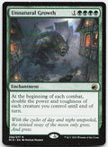 Unnatural Growth NM R Innistrad: Midnight Hunt 206