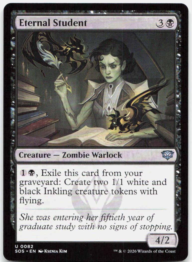 Eternal Student NM U Secrets of Strixhaven 82