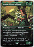Arwen, Weaver of Hope (Borderless) NM Foil M The Hobbit: Eternal-Legal 24