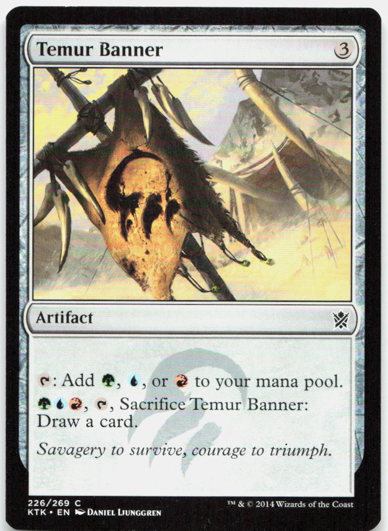 Temur Banner NM C Khans of Tarkir 226