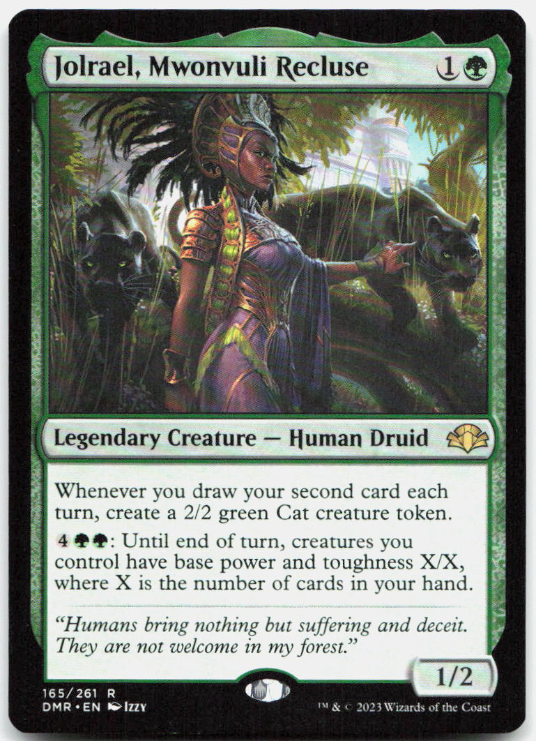 Jolrael, Mwonvuli Recluse NM R Dominaria Remastered 165