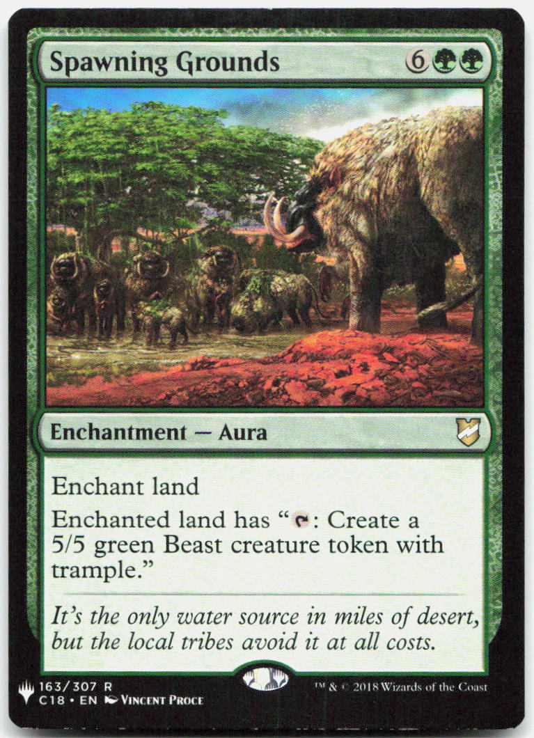 Spawning Grounds NM R The List Reprints 163