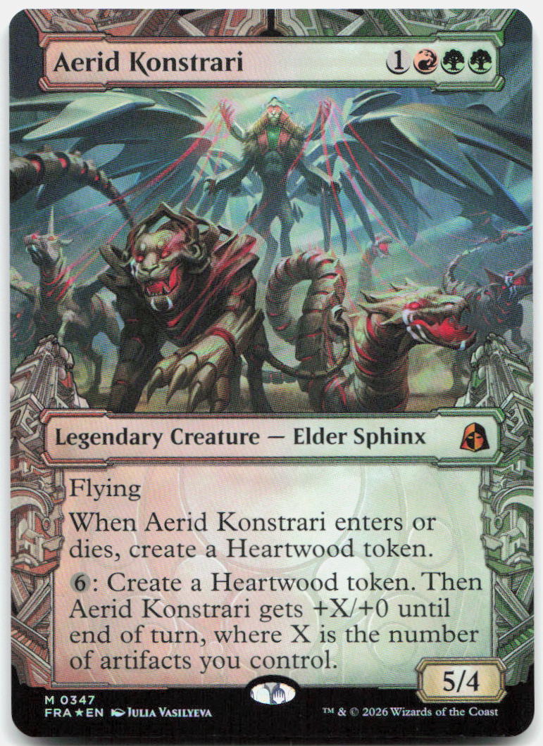 Aerid Konstrari (Showcase) NM Foil M Reality Fracture 347