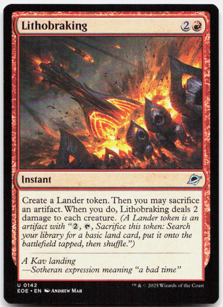 Lithobraking NM U Edge of Eternities 142