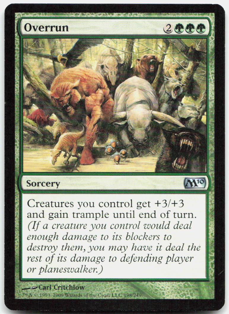 Overrun NM U Magic 2012 (M12) 186