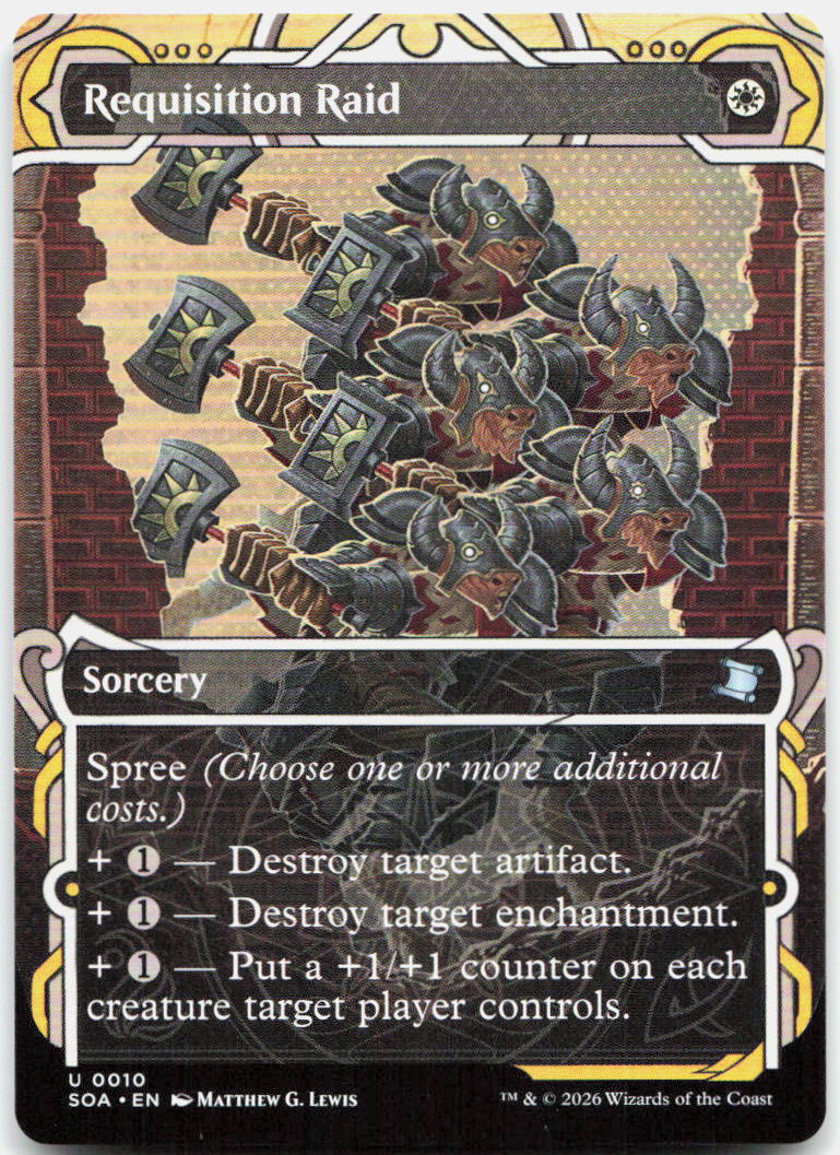 Requisition Raid NM U Secrets of Strixhaven: Mystical Archive 10