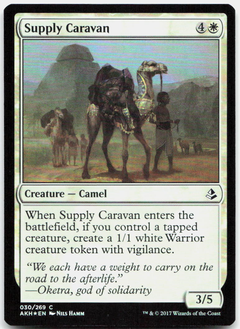 Supply Caravan NM Foil C Amonkhet 30