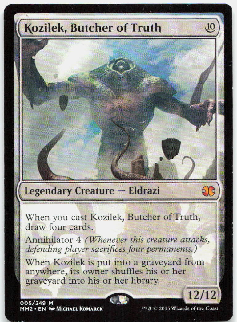 Kozilek, Butcher of Truth NM M Modern Masters 2015 5