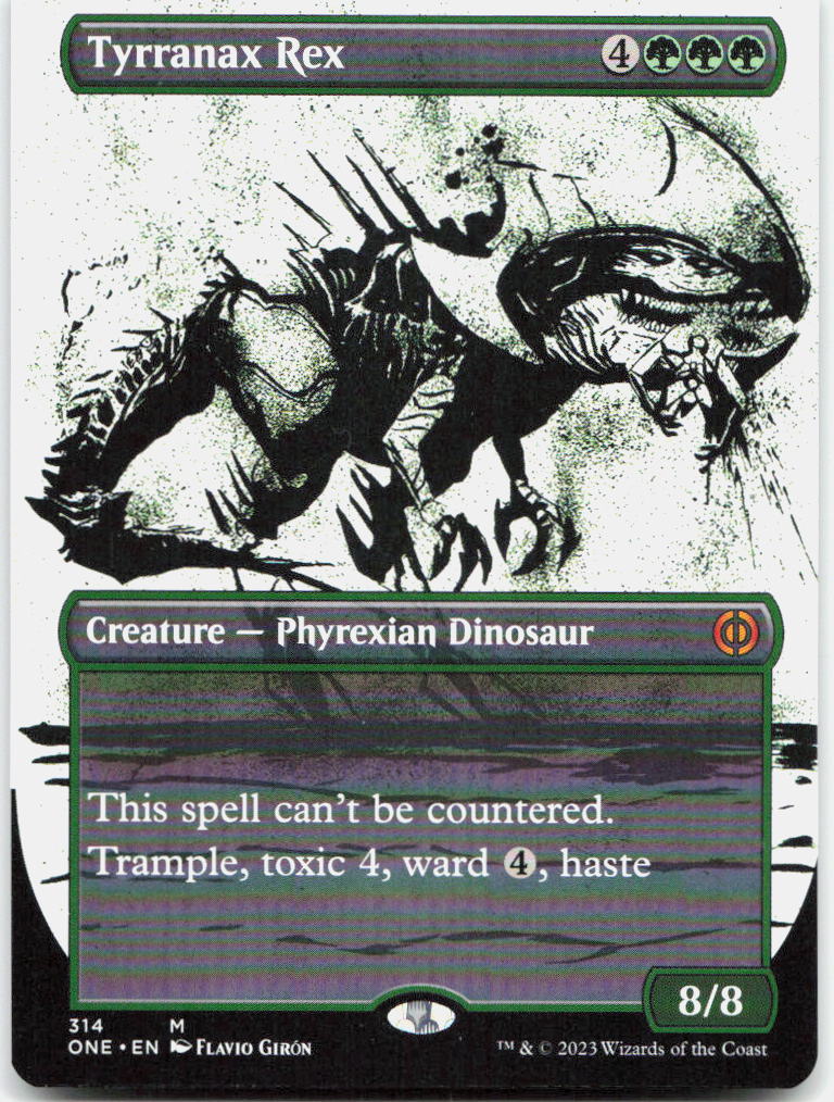 Tyrranax Rex (Showcase) NM M Phyrexia: All Will Be One 314
