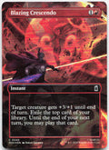 Blazing Crescendo (Borderless) NM Foil C Marvel Super Heroes 340