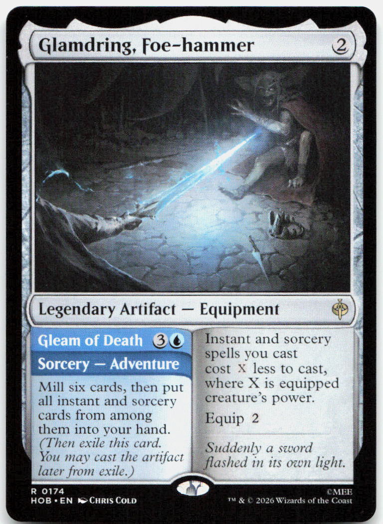 Glamdring, Foe-hammer NM R The Hobbit 174