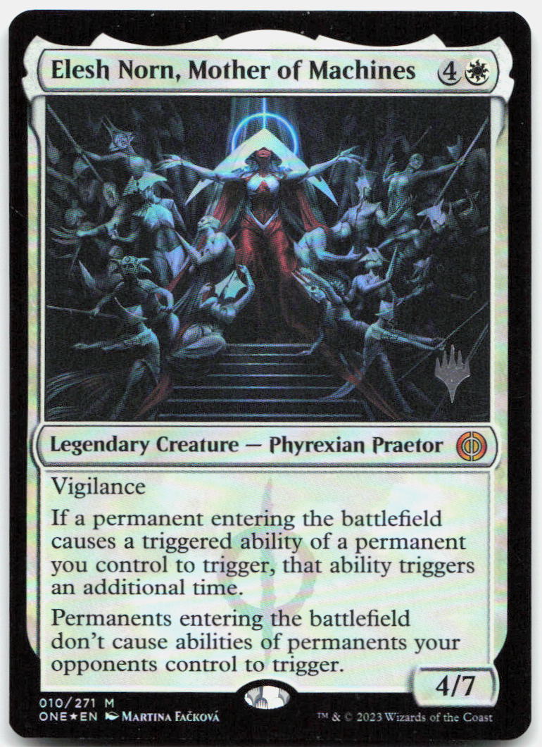 Elesh Norn, Mother of Machines NM Foil M Phyrexia: All Will Be One 10