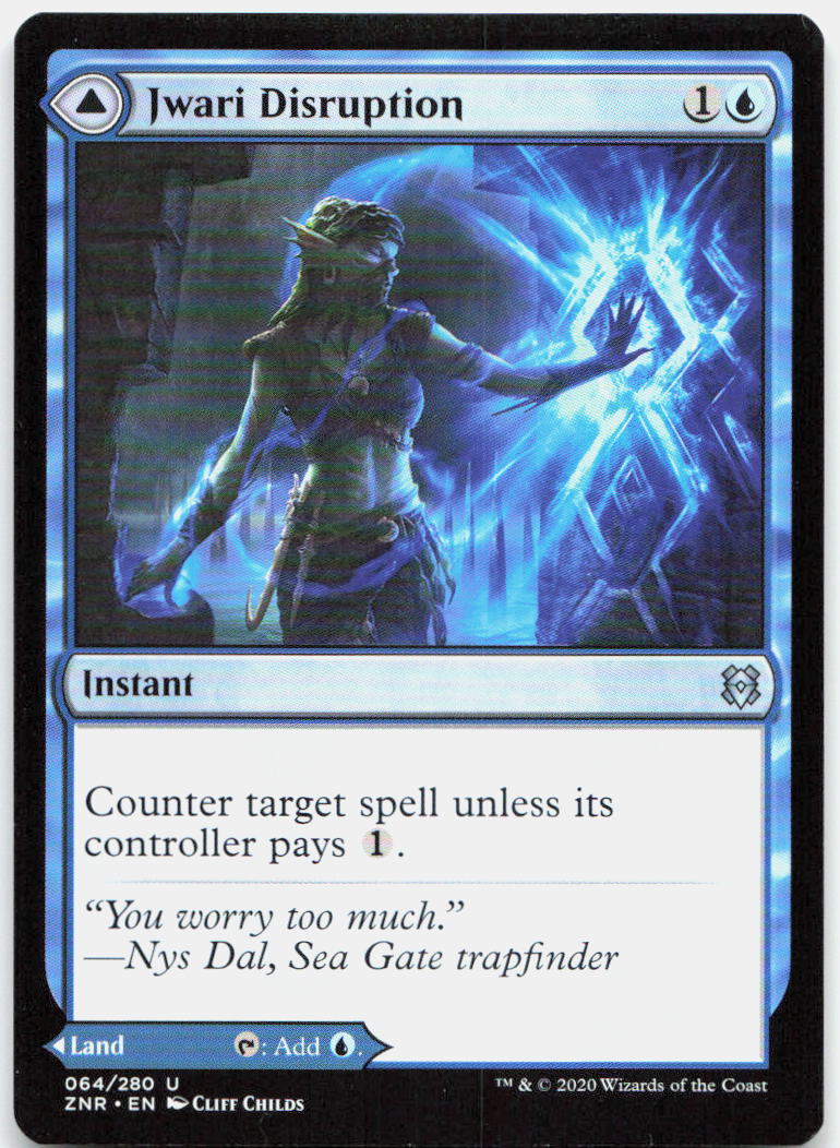 Jwari Disruption NM U Zendikar Rising 64