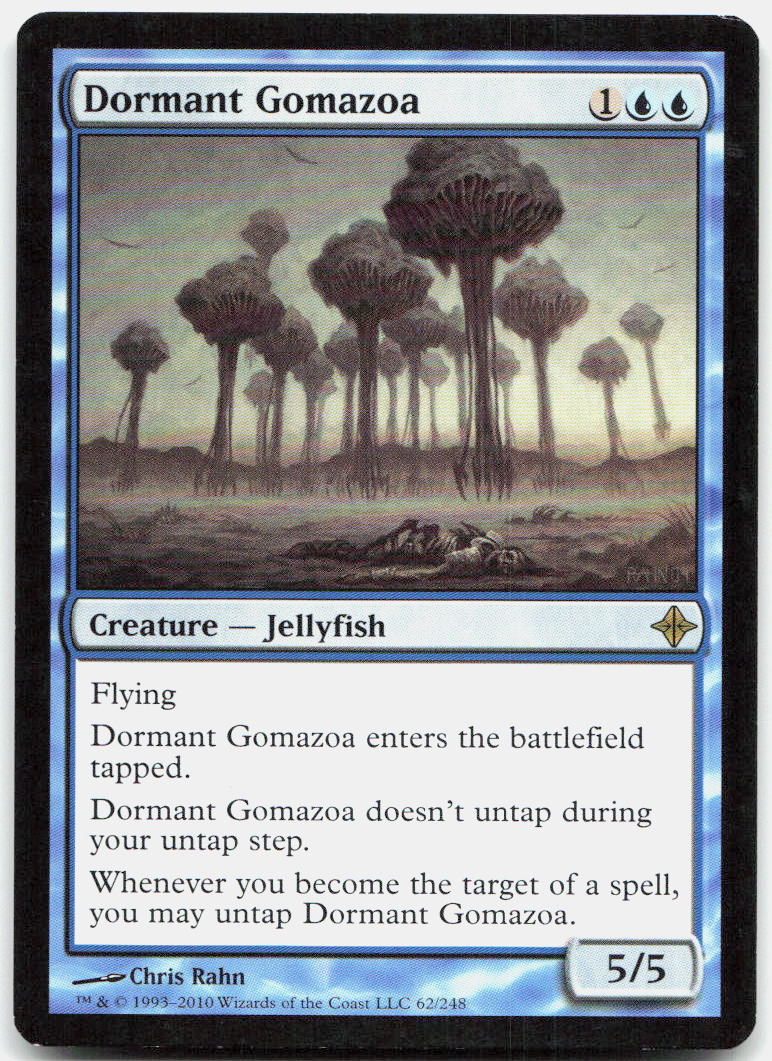 Dormant Gomazoa NM R Rise of the Eldrazi 62