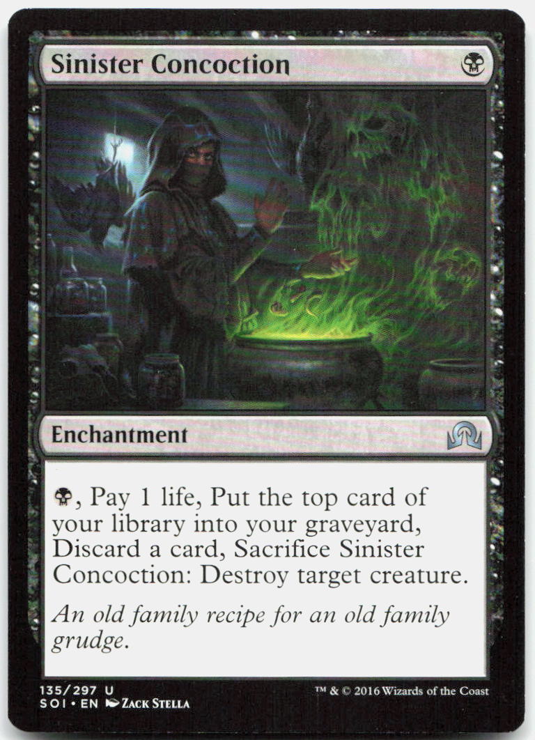 Sinister Concoction NM U Shadows over Innistrad 135