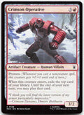 Crimson Operative NM C Marvel Super Heroes 126