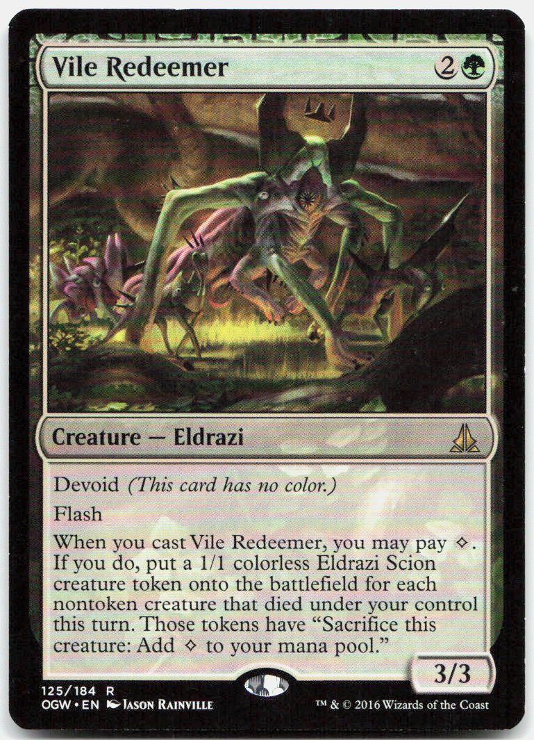 Vile Redeemer NM R Oath of the Gatewatch 125