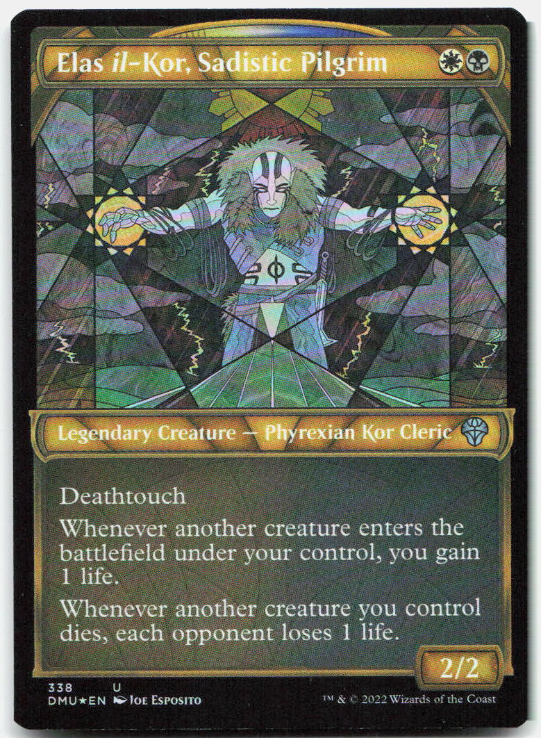 Elas il-Kor, Sadistic Pilgrim (Textured Foil) NM Foil U Dominaria United 338