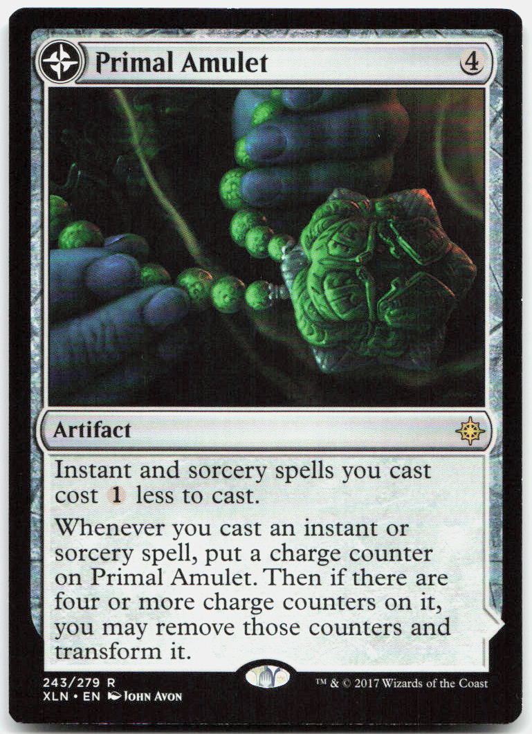 Primal Amulet NM R Ixalan 243