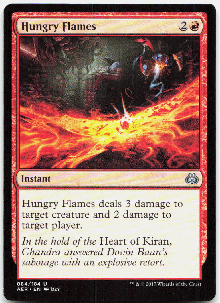 Hungry Flames NM U Aether Revolt 84