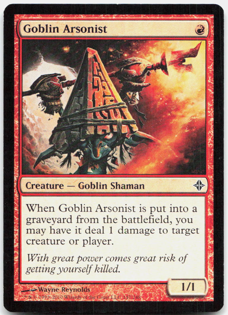Goblin Arsonist NM C Rise of the Eldrazi 147