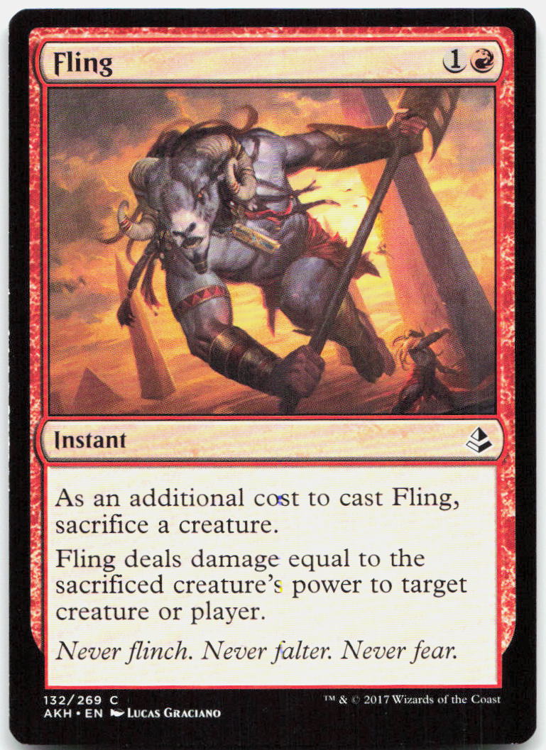 Fling NM C Amonkhet 132
