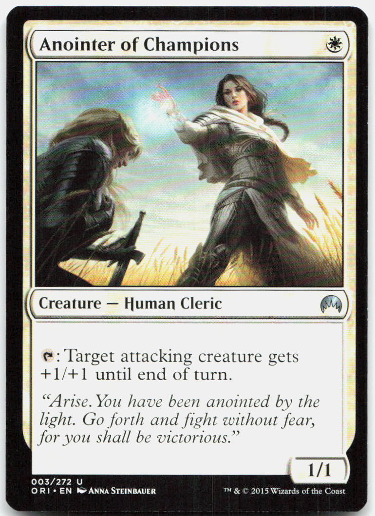 Anointer of Champions NM U Magic Origins 3