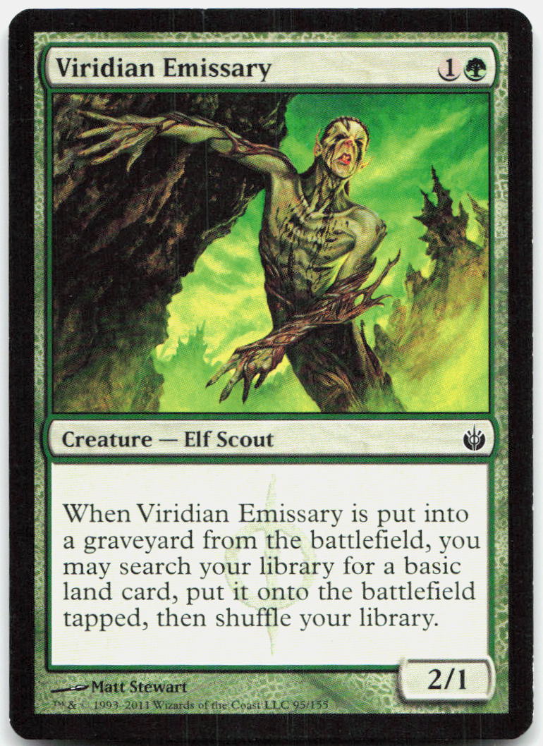 Viridian Emissary NM C Planechase 2012 80