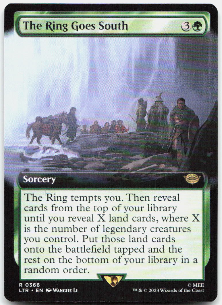 The Ring Goes South (Extended Art) NM R: LOTR: Tales of Middle-earth 366