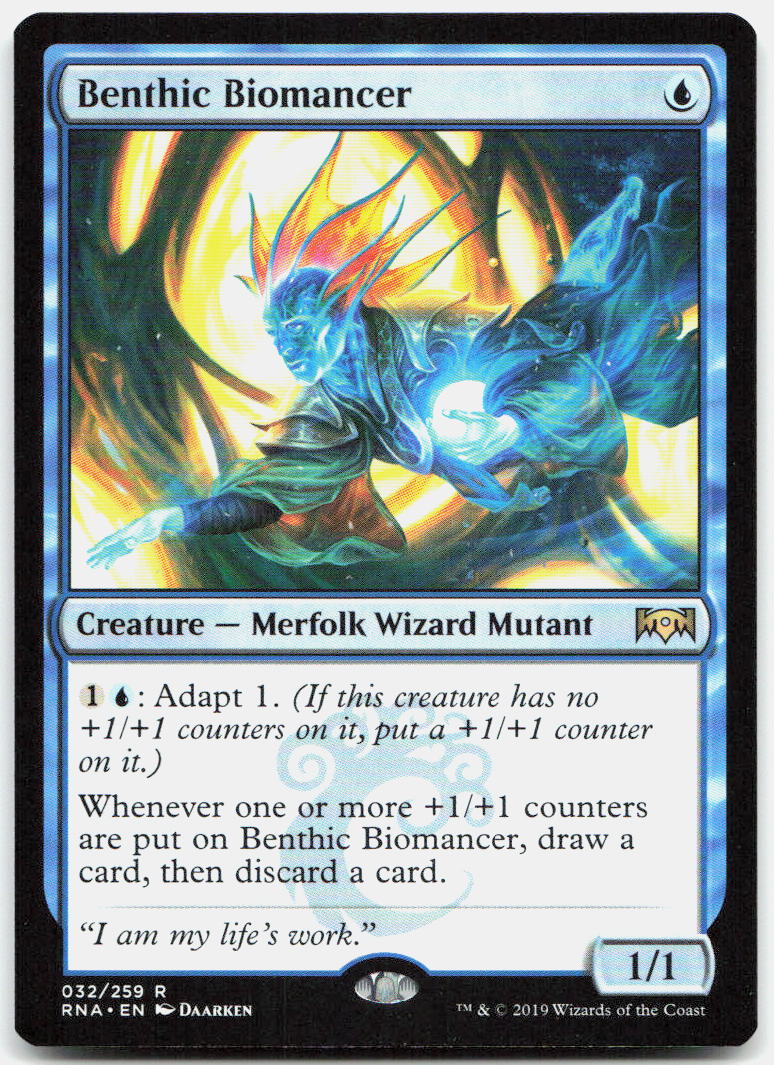 Benthic Biomancer NM R Ravnica Allegiance 32