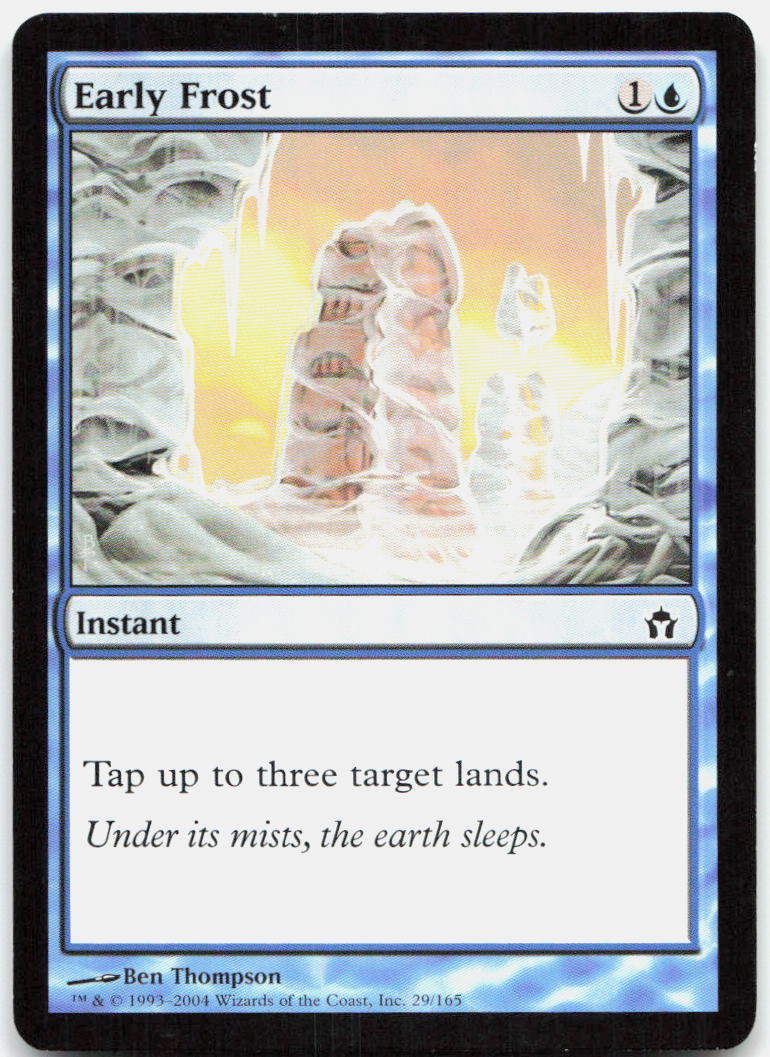 Early Frost NM C Fifth Dawn 29