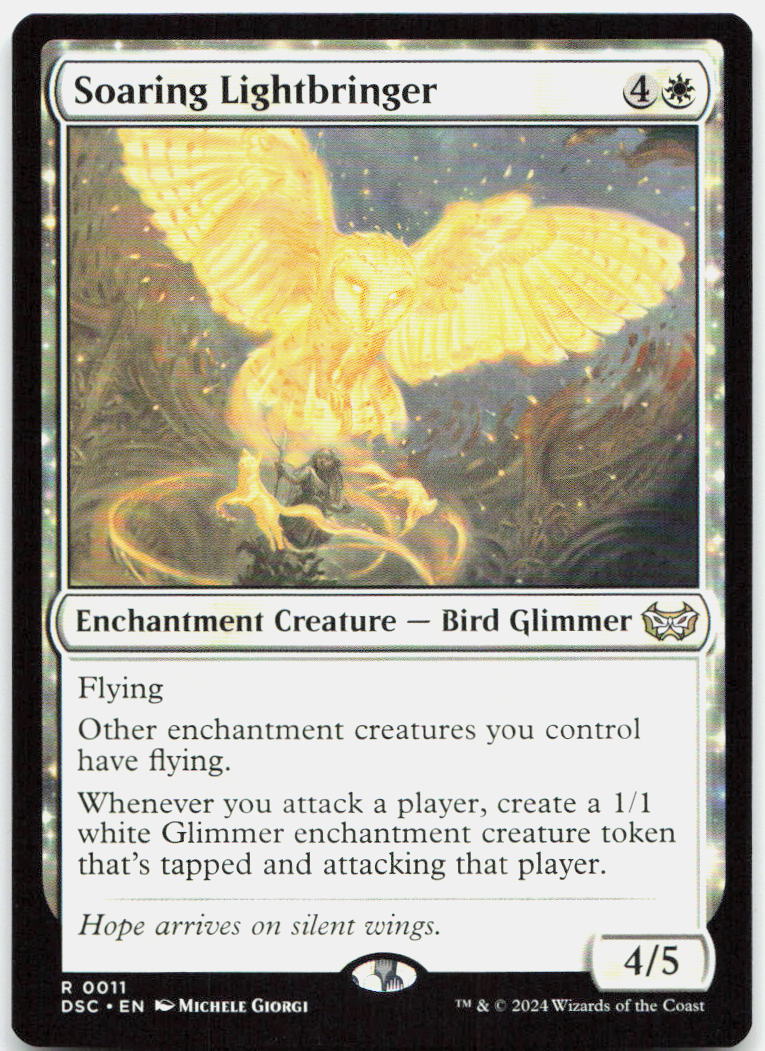 Soaring Lightbringer NM R Commander: Duskmourn: House of Horror 11