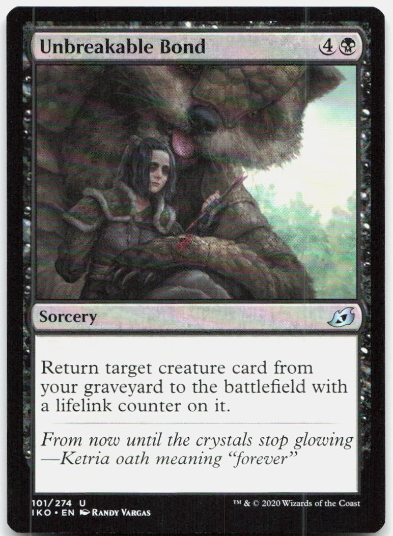 Unbreakable Bond NM U Ikoria: Lair of Behemoths 101