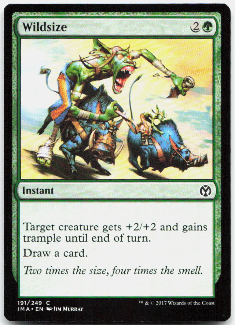 Wildsize NM C Iconic Masters 191