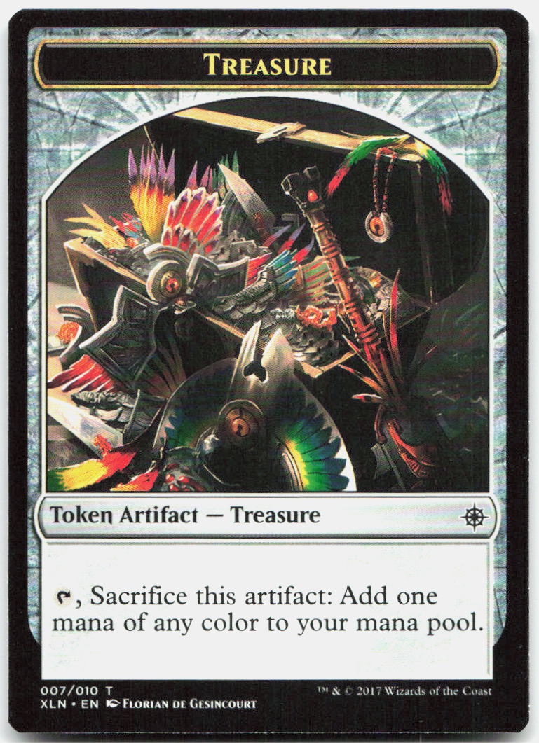 Treasure Token NM T Ixalan 7