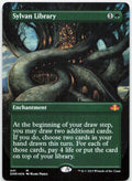 Sylvan Library (Borderless) NM Foil M Dominaria Remastered 441