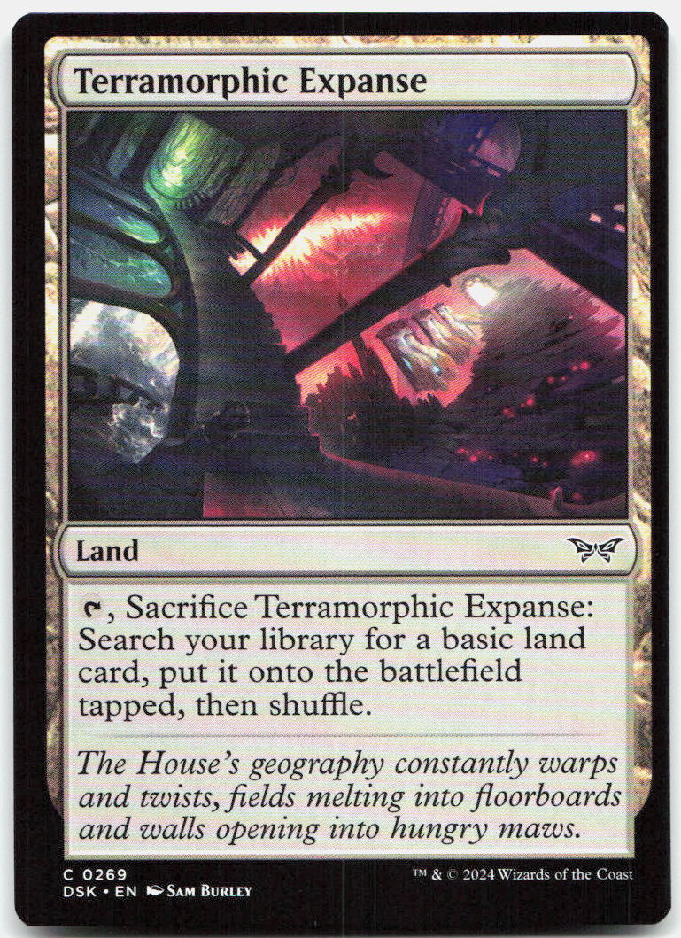 Terramorphic Expanse NM C Duskmourn: House of Horror 269