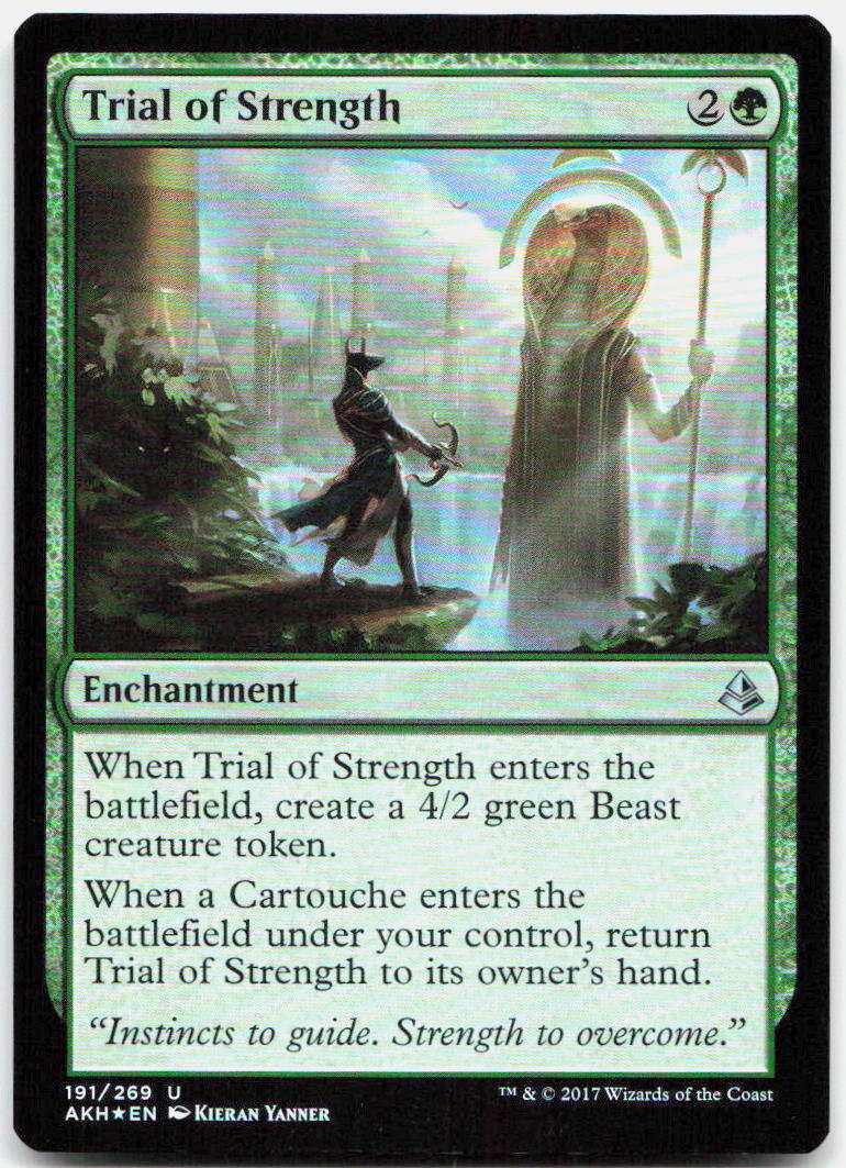 Trial of Strength NM Foil U Amonkhet 191