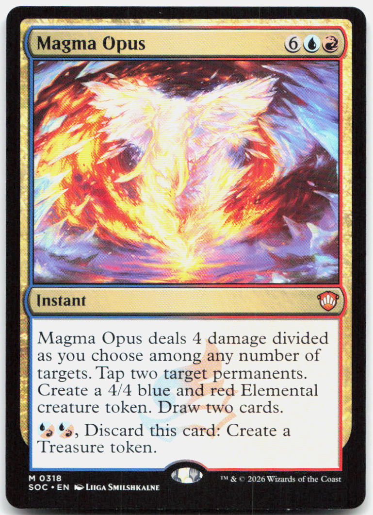 Magma Opus NM M Commander: Secrets of Strixhaven 318